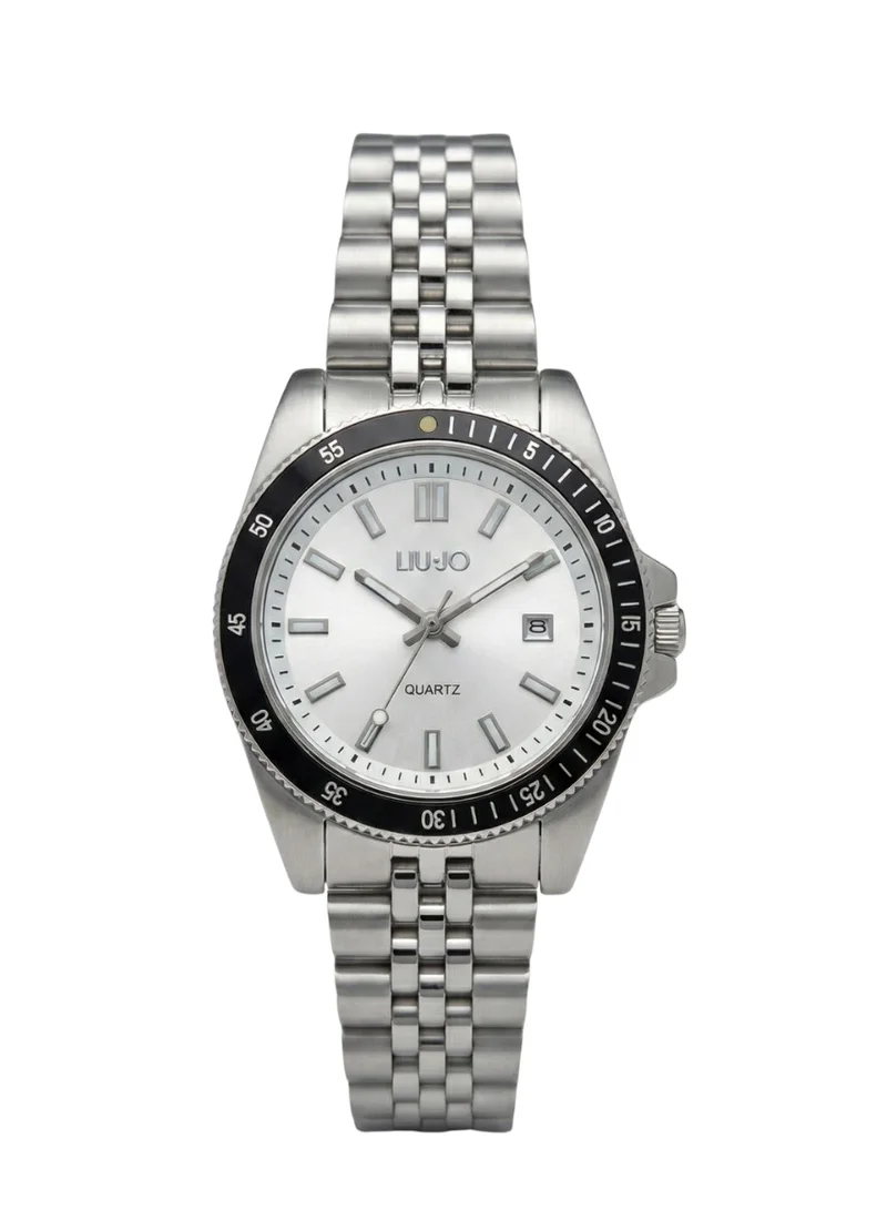 ليو جو ساعة نسائية فضية من